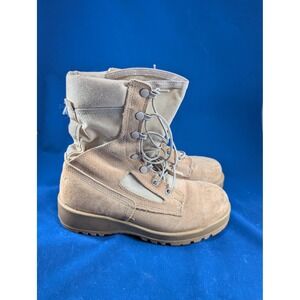 Belleville 300 DES ST Military Combat Boots Hot Weather‎ Tan Steel Toe 5.0 R